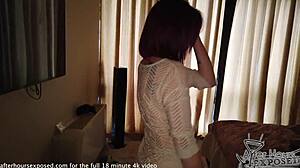 double dildo lesbian date night