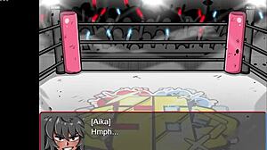 Sb catfight part 3: girls fight, get bound outdoors in anime hentai