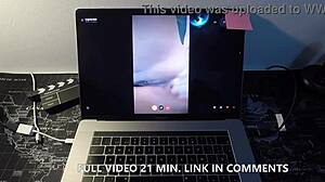 Spanish milf leyva fucks a lucky fan on webcam in this hot video