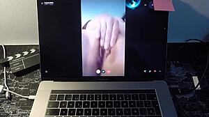 Spanish milf leyva fucks a lucky fan on webcam in this hot video