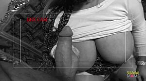 Curvy Blonde Pleases Multiple Guys!