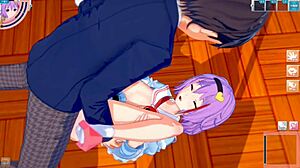 【エロゲーコイカツ！】東方 古明地さとりにおっぱい揉みまくりh！3dcg巨乳アニメ動画 東方プロジェクト 【ヘンタイゲーム】