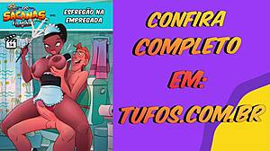 Sirvienta culona se deja comer el culo de forma deliciosa