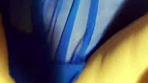 slut wife in lingerie teases before getting fucked and cumshotted in pov