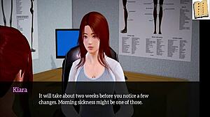 my new family 230 with redhead teen in anime style