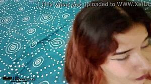 Private encounter with deepthroat and creampie in hardcore session