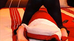 Webcam spandex leggings dancing