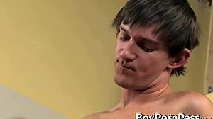 I, the horny blonde twink atlanta grey, giv a passionate blowjob to that monster cock