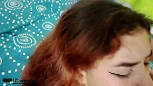 Private encounter with deepthroat and creampie in hardcore session