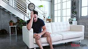 Step sister muff dives on brother's monster cock in pov fantasy