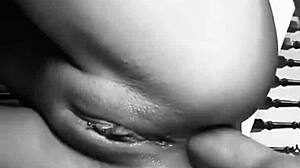 Young girl enjoys anal sex and reaches orgasm