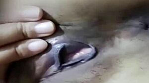 service video call turns into steamy asian wet pussy play