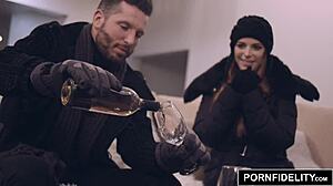 redhead penny pax stays warm with fucking