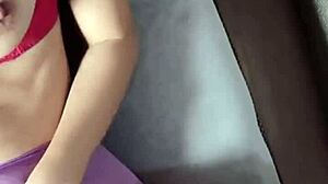 Siganjue rides boyfriend in quickie session