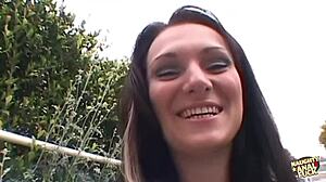 German Babe's Ass Wrecked By Huge Cock In Deepthroat Session