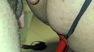 Fat Amateur Fucked My Ass Bareback Until Cum