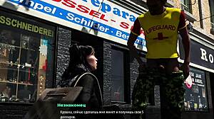 i showin my tits in the alley e1 58