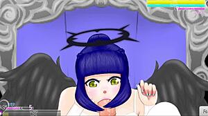 this was the tutorial for nade nade onna no ko battle fuck with fallen angel 6 ep 1