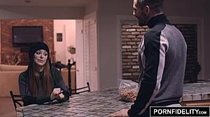 redhead penny pax stays warm with fucking