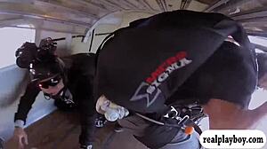 Badass babes conquer sky diving and boar hunting adventures