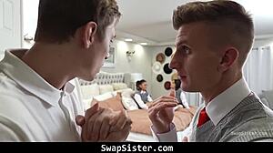 Aria Valencia And Vanessa Moon Play Truth Or Dare With Stepbrothers