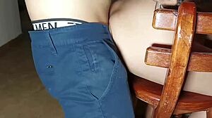 Stranger drills me from behind as husband enjoys big cock action