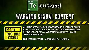 Tattooed mighty dude uses his dong to fuck sexy nymph pussy