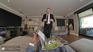 PIERCE PARIS SCREAMS, 'FUCK ME WITH THAT DILDO!'