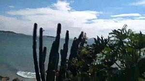 Joy Cardozo Watches Bruna Black Gangbang On Beach Creampie