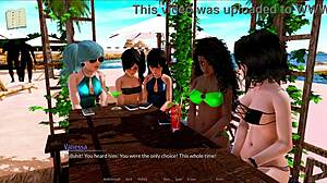 i'm exploring harem hotel 221 in this anime game