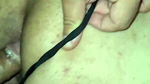 Fat Amateur Fucked My Ass Bareback Until Cum