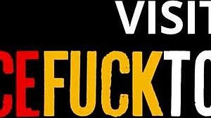 Shy brunette overwhelmed by huge cock deepthroat