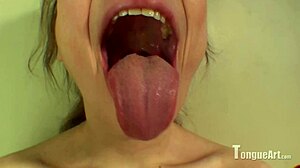 Felicity's Flexible Tongue Sucking Fetish