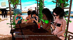 i'm exploring harem hotel 221 in this anime game