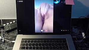 Spanish milf leyva fucks a lucky fan on webcam in this hot video