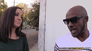 Marley Blaze Takes Her First Intense Interracial Anal Fucking