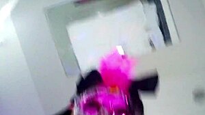 Spray oil on my big tits and ass at the massage center?