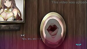 Sister Sucks Through Wall Hole! Intense Blowjob!