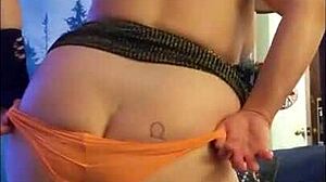 Hotwife Steffi Gold's slutty pussy dance