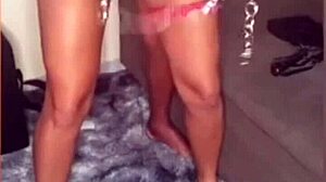 Watch this collared housewife get used by the hung guy with face slaps, choking, and full domination.