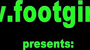 lydia performs fetish sex with domination