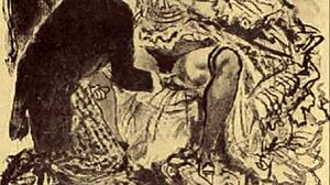 i'm lookin at vintage erotic art, anime hentai stuff