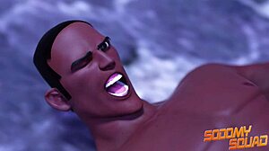 Sodomysquad - Bbc Superhero Shoves His Cock In His Own Ass For A Good Self Fucking