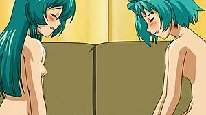 Intense Twin Uncensored Hentai Threesome Action