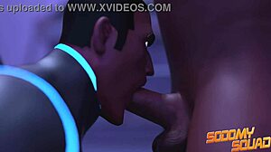 Sodomysquad - Bbc Superhero Shoves His Cock In His Own Ass For A Good Self Fucking