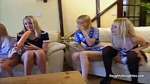 Six British Babes Try Toys in Assholes!