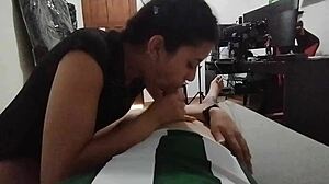 I followed my ex's stepsister and fucked her big pussy outdoors 😏