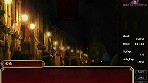 Hungry Bunny Girl On Sofa In Black Smith-12