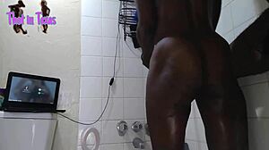 shower fucking my lil sister in law before her sister catches us