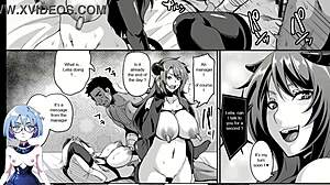 In Succubus Shoukan 2, the anime hentai succubus summons and dominates her victims.